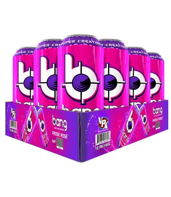 VPX - BANG Energy Drink-12-Pack-Frose Rose-