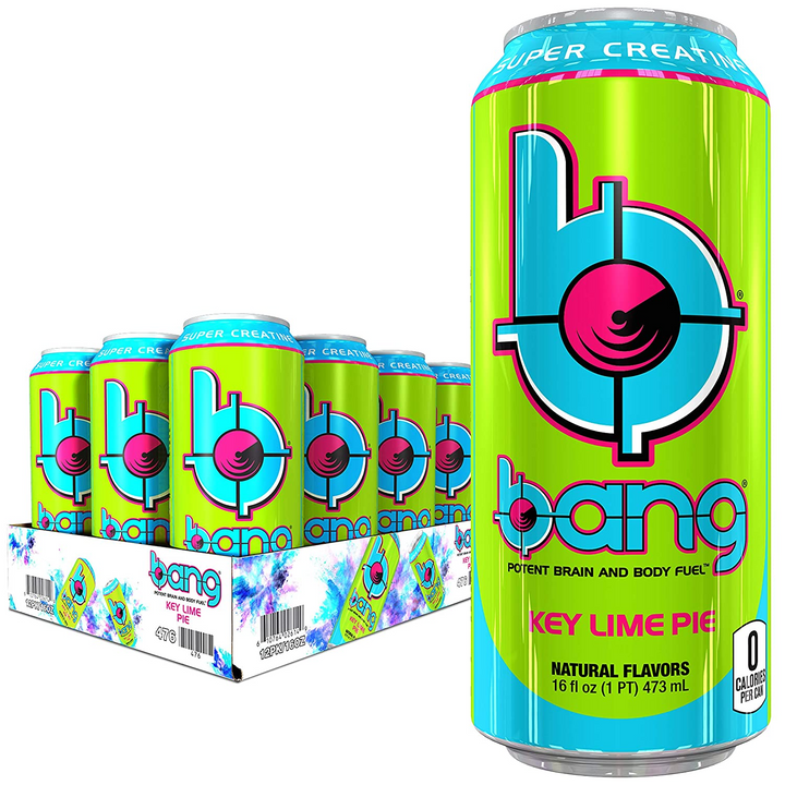 VPX - BANG Energy Drink-12-Pack-Key Lime Pie-