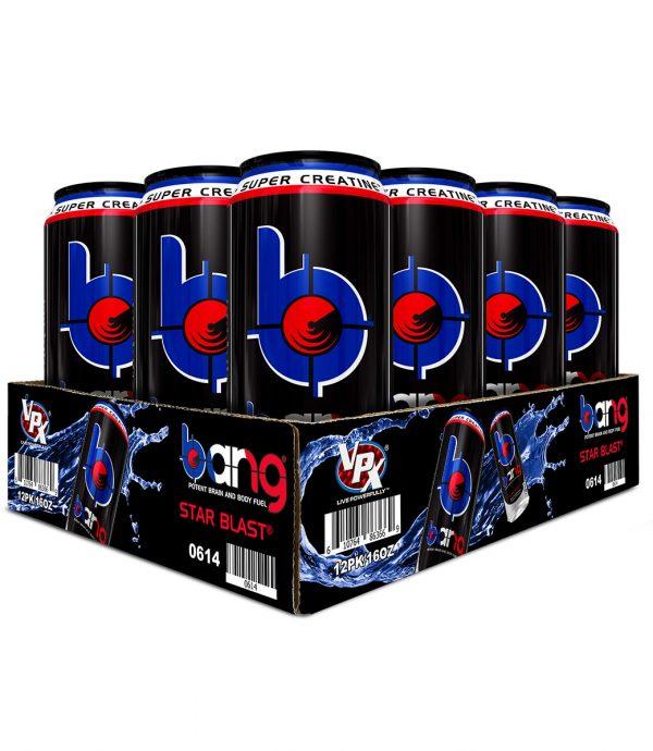 VPX - BANG Energy Drink-12-Pack-Star Blast-
