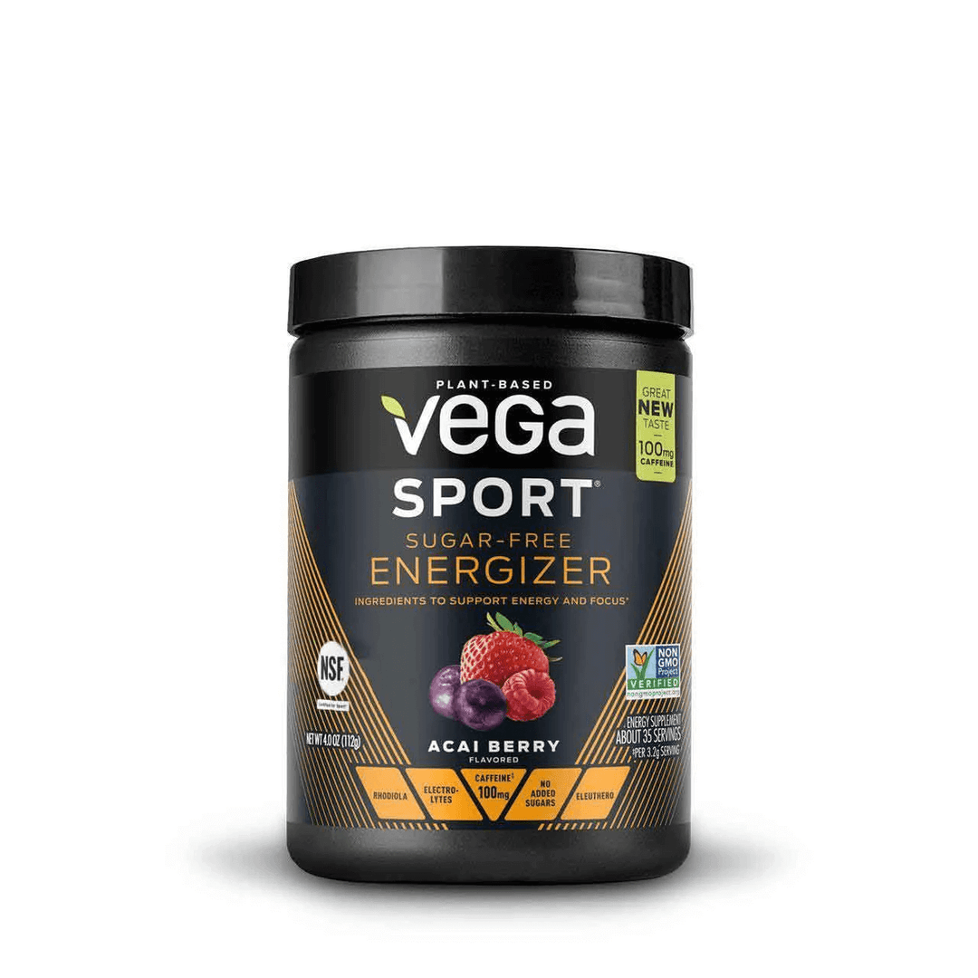 Vega SPORT SUGAR-FREE ENERGIZER Acai Berry 35 Servings-