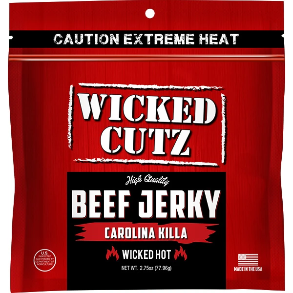 Wicked Cutz - BEEF JERKY-Carolina Killa-