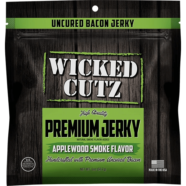 Wicked Cutz PREMIUM JERKY-Applewood Smoke-