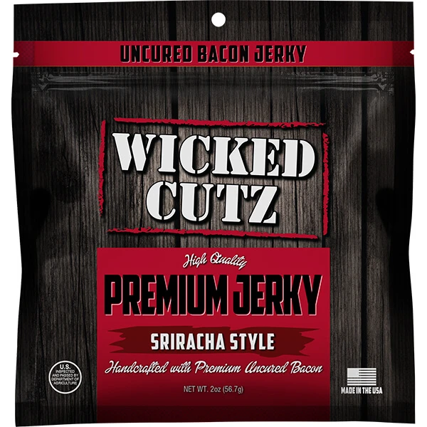 Wicked Cutz PREMIUM JERKY-Sriracha-
