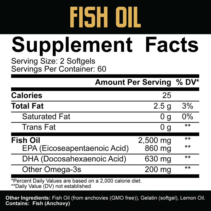 5% Nutrition - FISH OIL  120