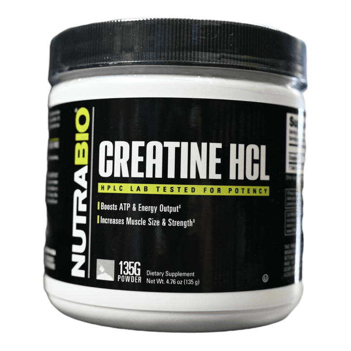 NUTRABIO CREATINE HCL POWDER UNFLAVORED 180 SERVINGS LIMITED TIME